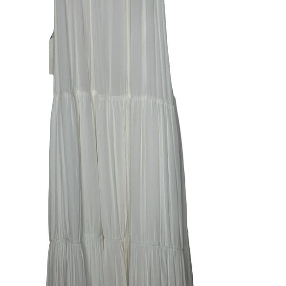 NWOT Ramy Brook Kahlil Maxi Dress‎ XXL Embroidered Hem Beachy Tiered NO BELT - Picture 7 of 12